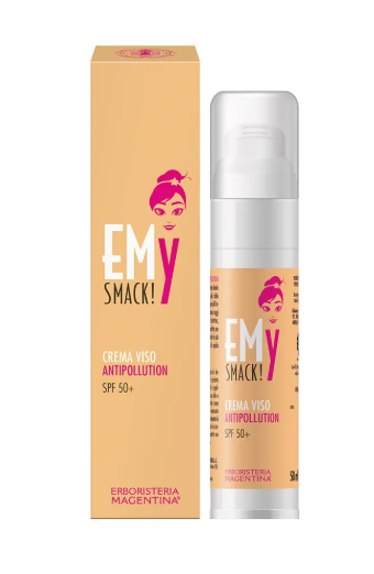 Erboristeria Magentina Emy Crema Viso Antipollution SPF50+ 50 ml